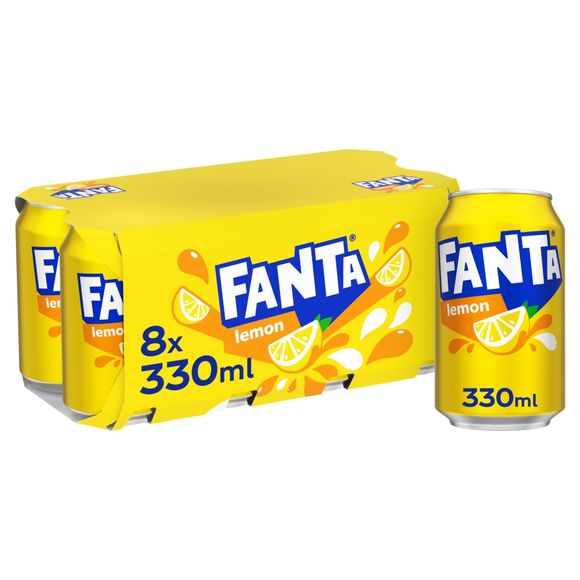 Fanta Lemon 8 X 330ml